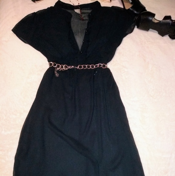 Merona Dresses & Skirts - Sheer black dress